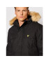 Lyle & Scott Parka Winter Weight Micro Fleece JK1536V Čierna Regular Fit - Pepit.sk