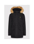 Lyle & Scott Parka Winter Weight Micro Fleece JK1536V Čierna Regular Fit - Pepit.sk