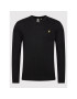 Lyle & Scott Sveter KN401VC Čierna Slim Fit - Pepit.sk