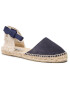 Manebi Espadrilky Flat Valenciana K 1.5 P0 Tmavomodrá - Pepit.sk