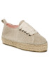 Manebi Espadrilky Lace-Up Espadrilles O 7.1 E0 Béžová - Pepit.sk