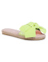 Manebi Espadrilky Sandals With Bow F 9.0 J0 Zelená - Pepit.sk