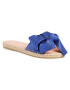 Manebi Espadrilky Sandals With Bow O 1.6 J0 Modrá - Pepit.sk