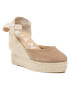 Manebi Espadrilky Wedge Espadrilles W 1.9 WV Hnedá - Pepit.sk