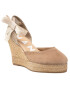 Manebi Espadrilky Wedge Valenciana R 0.0 WV Hnedá - Pepit.sk