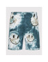 Market Športové kraťasy Unisex SMILEY Shibori Dye 395000526 Sivá Regular Fit - Pepit.sk