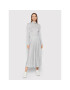 Max Mara Leisure Midi sukňa Barni 37710126 Sivá Regular Fit - Pepit.sk