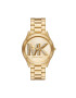 Michael Kors Hodinky Slim Runway MK4732 Zlatá - Pepit.sk