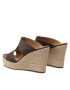 MICHAEL Michael Kors Espadrilky Bradley Mule 40S3BYMS1B Hnedá - Pepit.sk