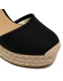 MICHAEL Michael Kors Espadrilky Kendrick Wedge 40S9KNMS2D Čierna - Pepit.sk