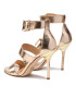 MICHAEL Michael Kors Sandále Amal Sandal 40F2AMHS1M Zlatá - Pepit.sk