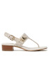 MICHAEL Michael Kors Sandále Jille Sandal 40S2JLFABB Écru - Pepit.sk