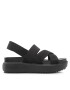 MICHAEL Michael Kors Sandále Larson Strap Sandal 43T2LSFA2D Čierna - Pepit.sk