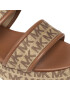 MICHAEL Michael Kors Sandále Presley Platform Sandal 40S2PRFA1Y Hnedá - Pepit.sk