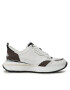 MICHAEL Michael Kors Sneakersy Flynn Trainer 43S3FYFS7D Biela - Pepit.sk