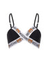 MOSCHINO Underwear & Swim Podprsenka Bralette A4614 9003 Čierna - Pepit.sk