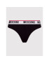 MOSCHINO Underwear & Swim Súprava 2 kusov brazílskych nohavičiek 4745 9003 Čierna - Pepit.sk