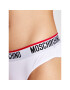 MOSCHINO Underwear & Swim Súprava 2 kusov brazílskych nohavičiek ZUA4745 9003 Biela - Pepit.sk