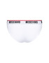 MOSCHINO Underwear & Swim Súprava 2 kusov brazílskych nohavičiek ZUA4745 9003 Biela - Pepit.sk