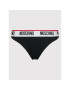 MOSCHINO Underwear & Swim Súprava 2 kusov klasických nohavičiek 4742 9003 Čierna - Pepit.sk