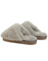 Mou Papuče Closed Toe Sheepskin Slipper Sivá - Pepit.sk