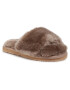 Mou Šľapky Sheepskin Fur Slide Slipper FW161001L Hnedá - Pepit.sk