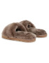 Mou Šľapky Sheepskin Fur Slide Slipper FW161001L Hnedá - Pepit.sk