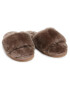 Mou Šľapky Sheepskin Fur Slide Slipper FW161001L Hnedá - Pepit.sk