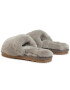 Mou Šľapky Sheepskin Fur Slide Slipper FW161001L Sivá - Pepit.sk