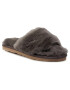 Mou Šľapky Sheepskin Fur Slide Slipper FW161001L Sivá - Pepit.sk