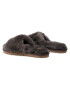 Mou Šľapky Sheepskin Fur Slide Slipper FW161001L Sivá - Pepit.sk