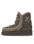 Mou Sneakersy Eskimo Wool FW101077A Hnedá - Pepit.sk