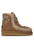 Mou Sneakersy Eskimo Wool FW101077A Hnedá - Pepit.sk