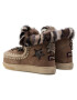 Mou Topánky Eskimo Sneaker Star Patch&Mink FW111006A Hnedá - Pepit.sk