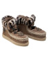 Mou Topánky Eskimo Sneaker Star Patch&Mink FW111006A Hnedá - Pepit.sk