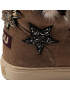 Mou Topánky Eskimo Sneaker Star Patch&Mink FW111006A Hnedá - Pepit.sk