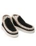 Mou Topánky Summer Eskimo Sneaker Perforated Suede SW211000O Čierna - Pepit.sk