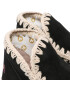 Mou Topánky Summer Eskimo Sneaker Perforated Suede SW211000O Čierna - Pepit.sk