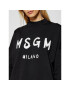 MSGM Úpletové šaty 3041MDA67 217299 Čierna Regular Fit - Pepit.sk