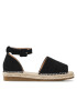 Nelli Blu Espadrilky CM210805-1 Čierna - Pepit.sk