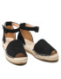 Nelli Blu Espadrilky CM210805-1 Čierna - Pepit.sk