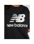 New Balance Tričko Essentials Stacked Logo WT03519 Čierna Oversize - Pepit.sk