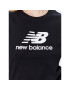 New Balance Tričko Essentials Stacked Logo WT31546 Čierna Athletic Fit - Pepit.sk