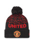 New Era Čiapka Manchester United Marl Bobble 60284478 Čierna - Pepit.sk