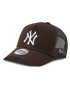 New Era Šiltovka New York Yankees League Essential 60284919 Hnedá - Pepit.sk