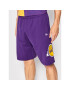 New Era Športové kraťasy LA Lakers Washed Team Logo 13083850 Fialová Regular Fit - Pepit.sk