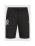 New Era Športové kraťasy New York Yankees Seasonal 12827225 Čierna Regular Fit - Pepit.sk