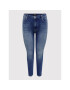 ONLY Carmakoma Džínsy Forever 15265882 Modrá Skinny Fit - Pepit.sk