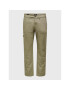 Only & Sons Bavlnené nohavice Edge 22024469 Zelená Regular Fit - Pepit.sk