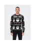 Only & Sons Sveter Xmas Santa 22023994 Čierna Regular Fit - Pepit.sk